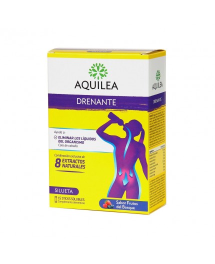 AQUILEA DRENANTE 15 STICKS FRUTAS DEL BOSQUE