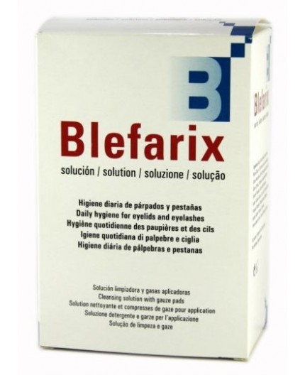 BLEFARIX SOLUCION 100ML. + 100 GASAS